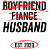 Boyfriend Fiancé Husband Est 2020