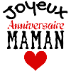 Joyeux anniversaire maman