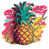 Ananas Obst