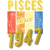 Pisces 1947 Birthday Zodiac Gift