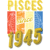 Pisces 1945 Birthday Zodiac Gift