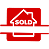 House sold red sign