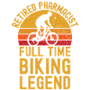 Retired pharmacist biking legend