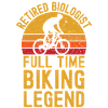 Retired biologist biking legend