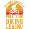 Retired physicist biking legend
