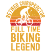 Retired chiropractor biking legend