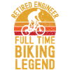 Retired engineer biking legend