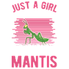 Gottesanbeterin Mädchen Mantis Fangschrecke