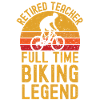 Retired teacher biking legend