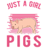 Schweine Mädchen Schweinebauer