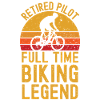 Retired pilot biking legend