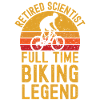 Retired scientist biking legend