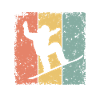 Snowboarding retro
