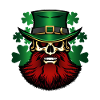 Bonne Saint-Patrick - Leprechaun - Shamrock