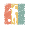 Women Soccer retro