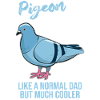 Taube Taubenliebhaber Papa Spruch Geschenk