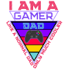 Gamer Dad Triangle Pride