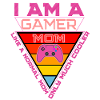 Gamer Mom Rainbow Triangle