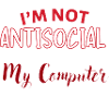 I prefer my computer