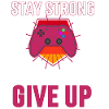 Stay Strong Gamer Red