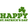 Bonne Saint-Patrick - Trèfle - Trèfle
