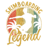 Skimboarding Legend Shirt Gift