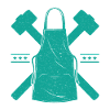 Blacksmith Apron & Hammer Smith Gift