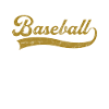 Baseball lettering