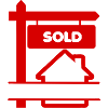 Red logo signboard sold