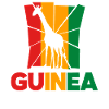 Guinea Guinea Flagge Giraffe Camelopard