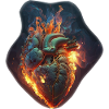 Heart in Flames I