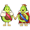 Avocado King&Queen