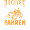 Echte Mädchen fahren Traktor
