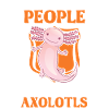 Axolotl Geschenk Schwanzlurch Axolotl