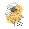 Hand Drawn Flower 6