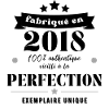 fabriqué en 2018