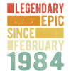 Birthday February 1984 Legendary Epic