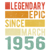 Birthday March 1956 Legendary epic