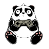 The sad little panda