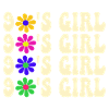 90's Flower GIRL