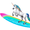 Surf licorne