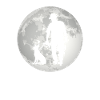 Full moon - man with dog -