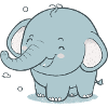 Bébé éléphant