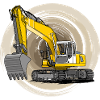 Excavators, backhoe excavators