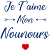 Je t'aime mon Nounours