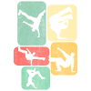 Retro Breakdance Breakdancer Dancing