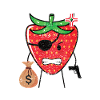 this is a Strobbery Geschenk