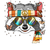 60s 70s Costume Groovy Hippie