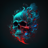 Smoking Skull