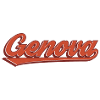 Genova Retro Lettering Logo